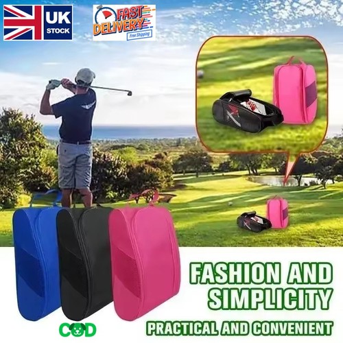 Portable golf shoe boot bag - portable,