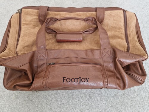 Footjoy bag brown suede - footjoy,